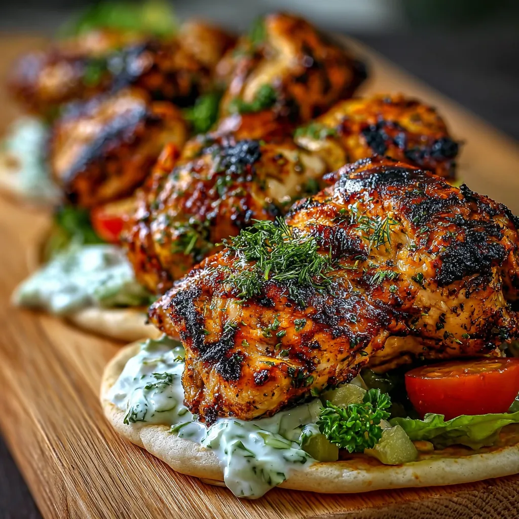 Chicken wings on a wooden platter.
