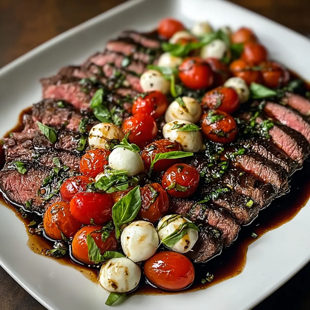 A plate of food with tomatoes, mushrooms, and cheese.