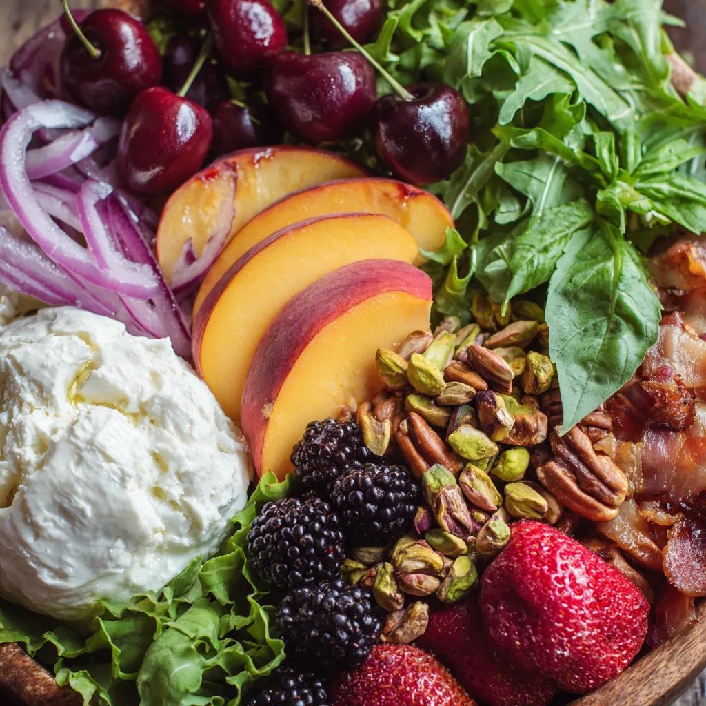 A bowl of fruit and vegetables.