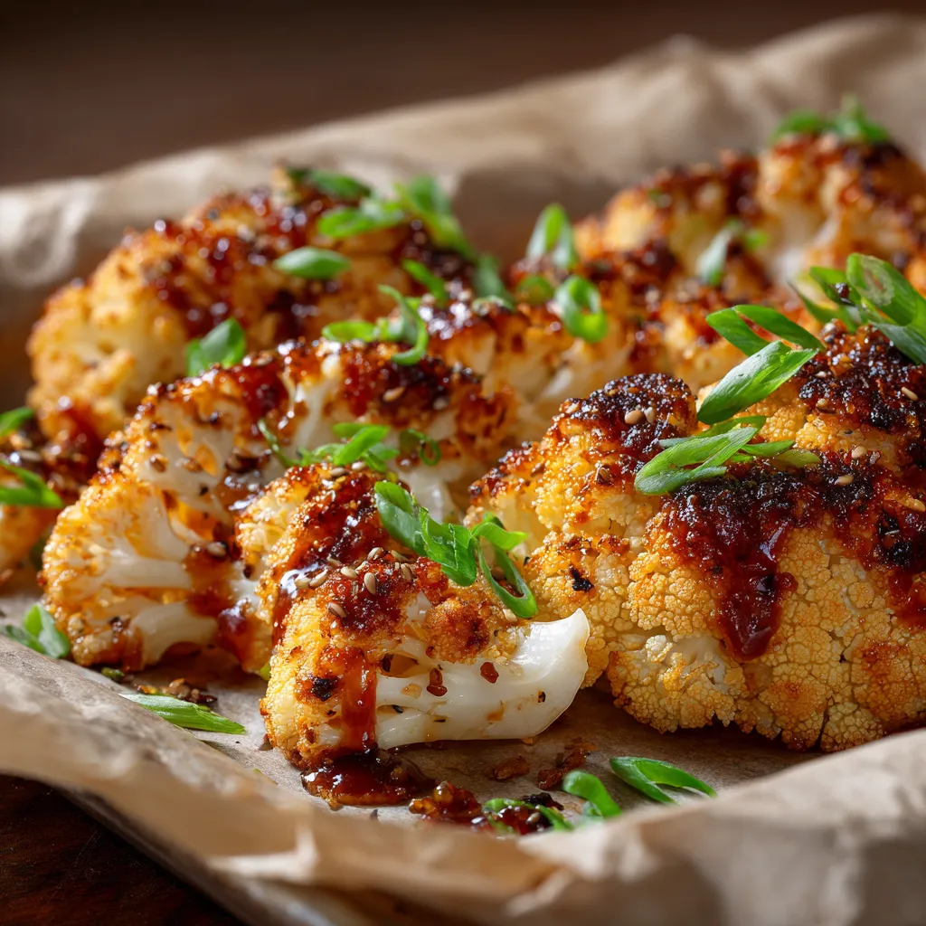 A plate of food with a sauce on it.