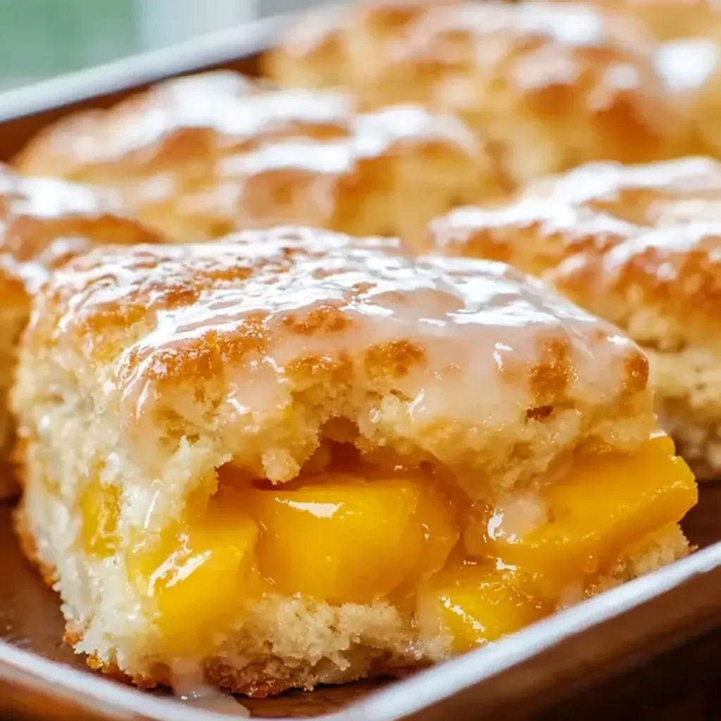 A close up of a pastry with a glaze.