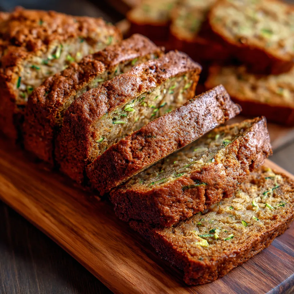 A loaf of bread with green toppings.