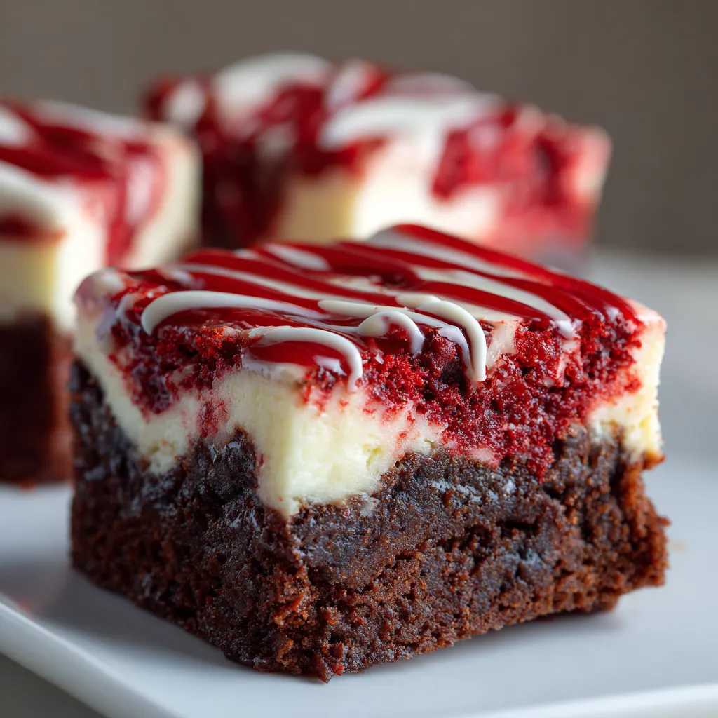 A slice of chocolate cake with red icing.