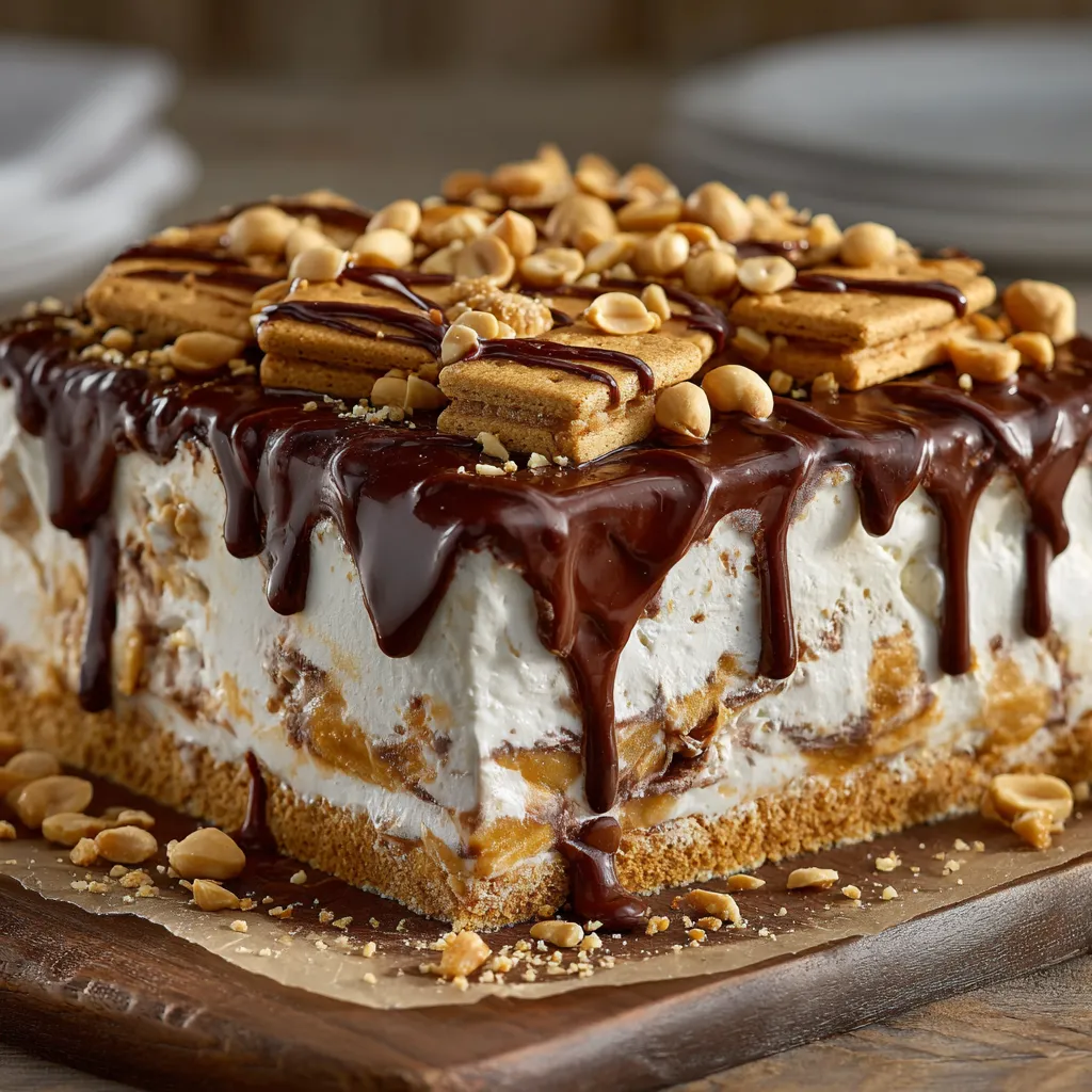 A chocolate cake with nuts on top.