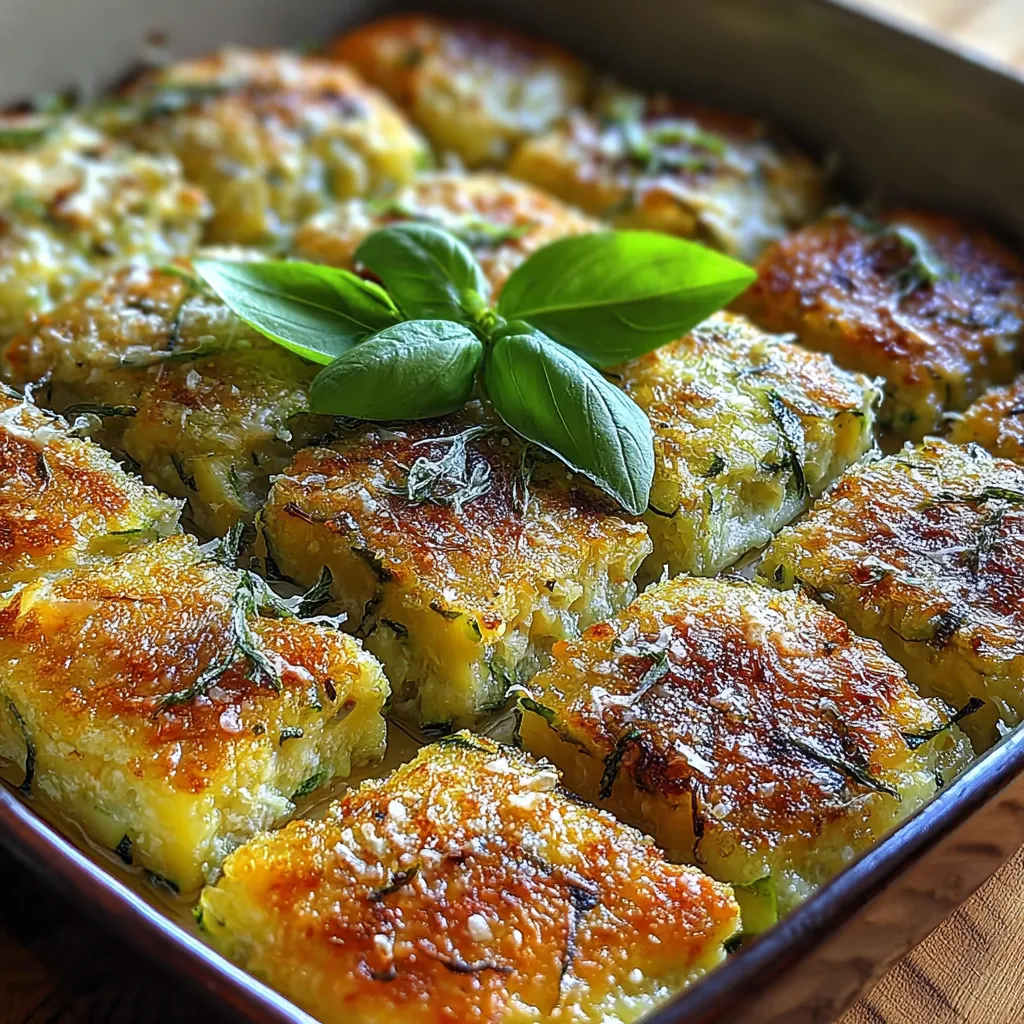 A dish of food with a green leaf on top.