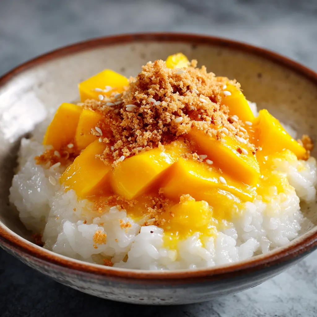 A bowl of food with a yellow sauce.