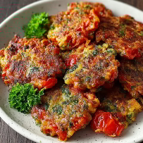 A bowl of food with a green vegetable on top.