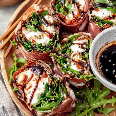 A plate of food with sauce.