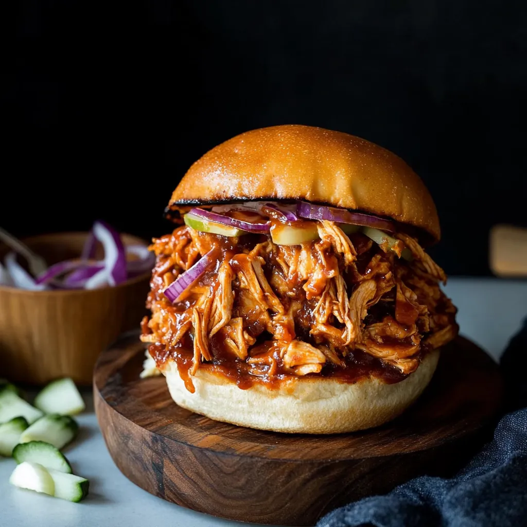 A sandwich with meat and onions.