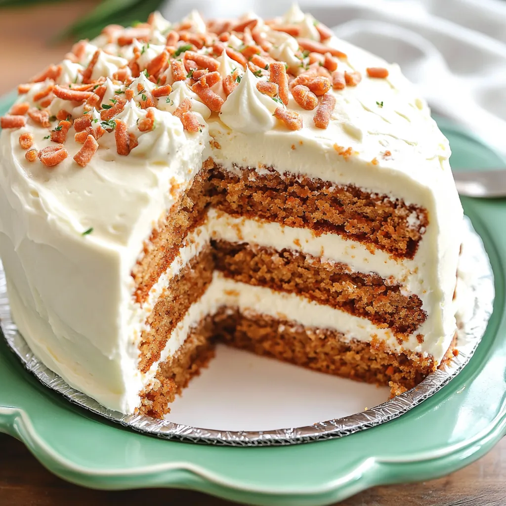 A slice of cake with white frosting and orange sprinkles.