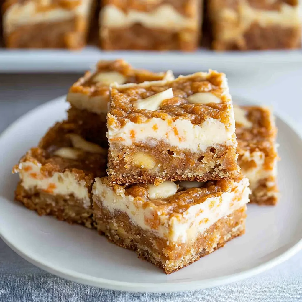 A plate of desserts with a square piece of cake.