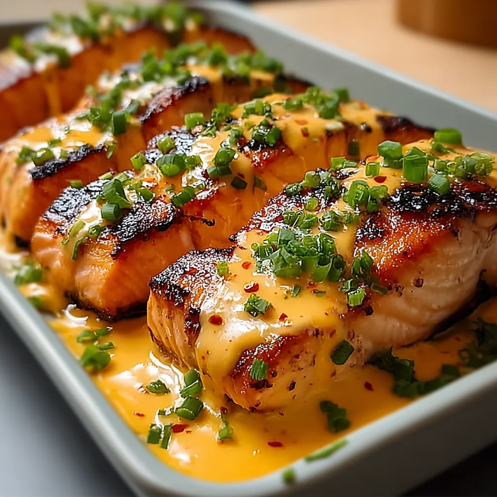 A pan of fish with sauce.