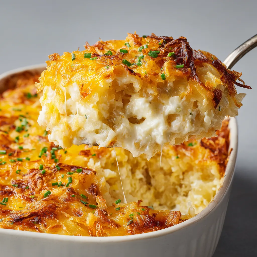 A bowl of food with a spoon in it.