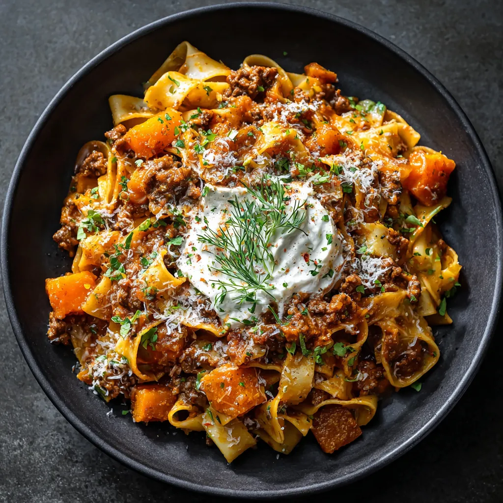 A bowl of pasta with meatballs and cheese.