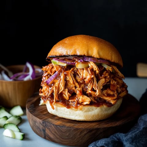A sandwich with meat and onions.