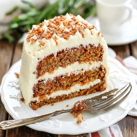 A slice of cake on a plate.