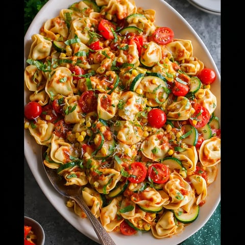 A white bowl filled with pasta and vegetables.