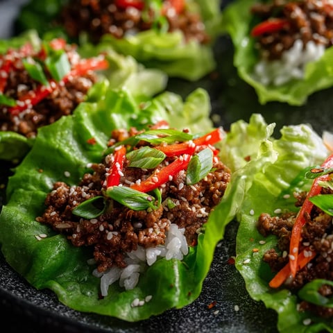A plate of food with lettuce and meat.