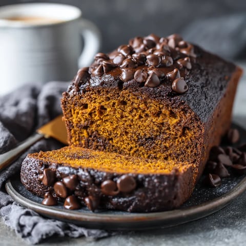A slice of chocolate cake with chocolate chips.