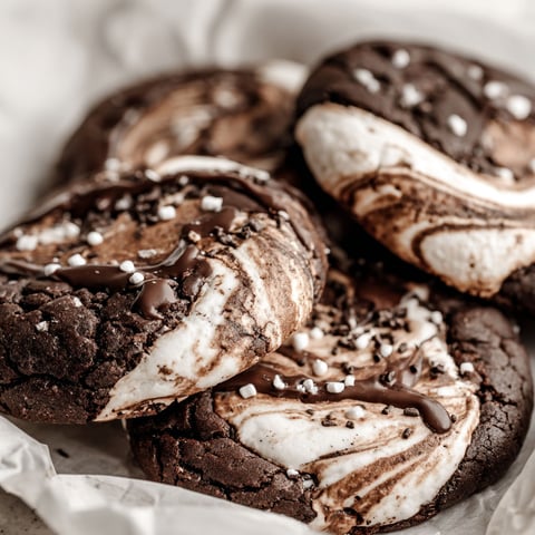A plate of chocolate chip cookies with white icing.